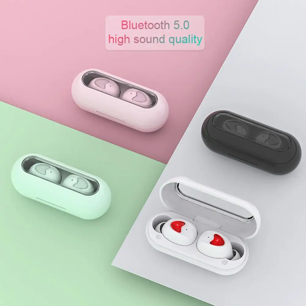 Link-Face TWS беспроводные наушники Bluetooth встроенный Siri микрофон для мобильного