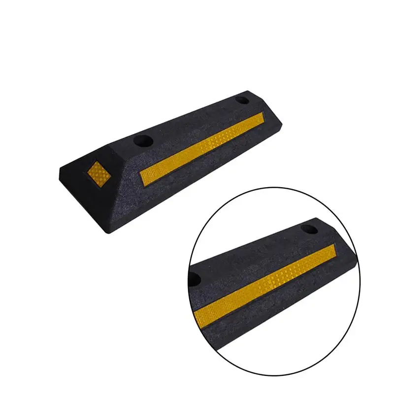 Резиновый локатор колеса резиновый парковочный блок автомобильный стоп сигнал с