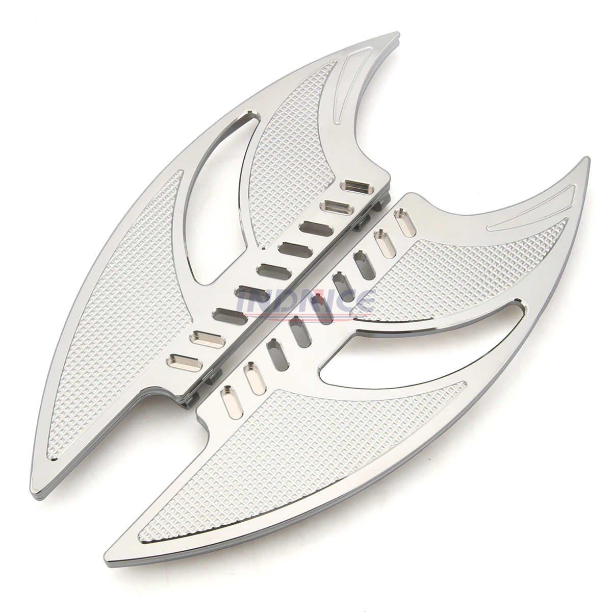 Дорожное скольжение FLTR хромированные водительские напольные планки для harley street