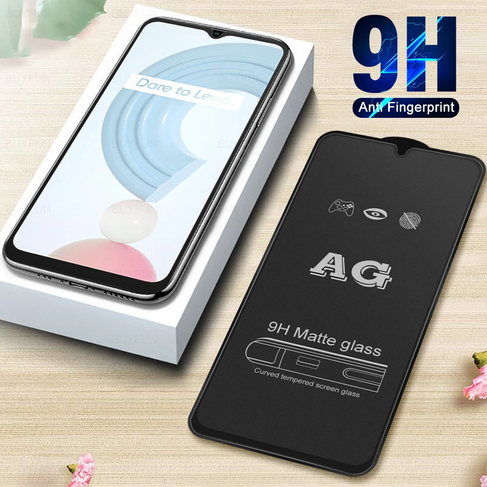 

Матовое закаленное стекло AG 9H для Oppo Realme C21 RealmeC21 C c 21 6,5 дюйма, защитная пленка для экрана HD