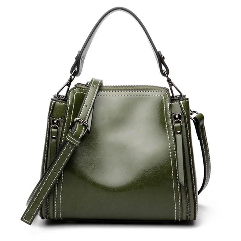 Vento Marea женские сумки из натуральной кожи повседневная женская сумка мешок через