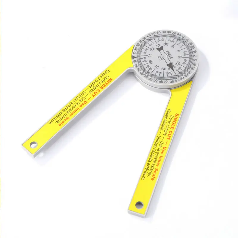 

2020 New Starrett 505P-7 Miter Saw Protractor Laser Engraved Dial Measuring Layout Tool Ruler Accurate Angle Finder