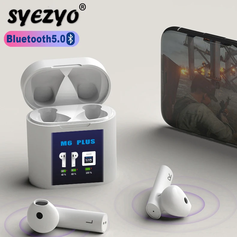 TWS наушники M6 PLUS с поддержкой Bluetooth 6D|Наушники и гарнитуры| |