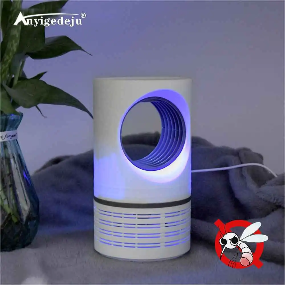 Светодиодная ловушка для насекомых ANYIGEDEJU УФ ночник с USB приманка комаров и