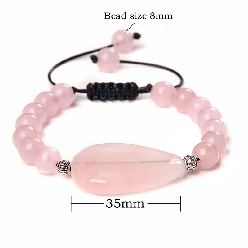 Браслет женский из натурального камня изящный лечебный браслет с бусинами