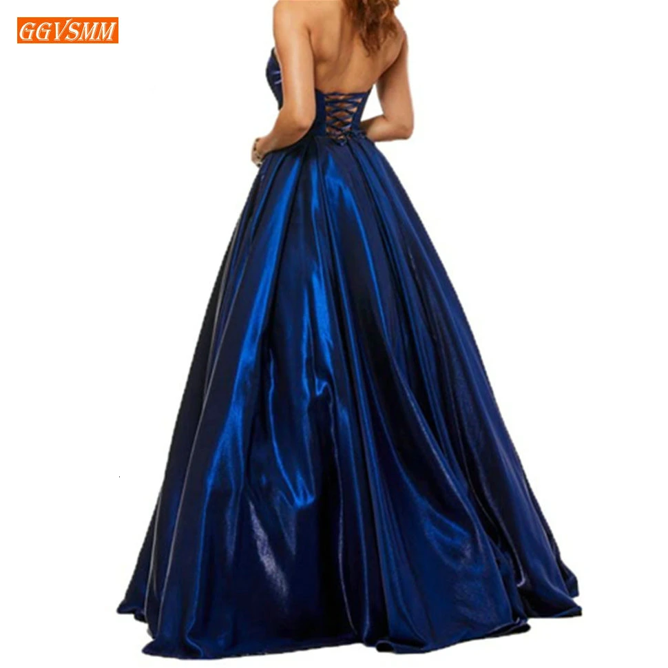 Простое женское длинное вечернее платье без рукавов | Свадьбы и торжества