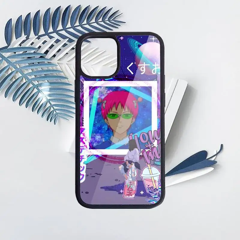 

The Disastrous Life of Saiki K Saiki Kusuo Phone Case PC for iPhone 11 12 pro XS MAX 8 7 6 6S Plus X 5S SE 2020 XR