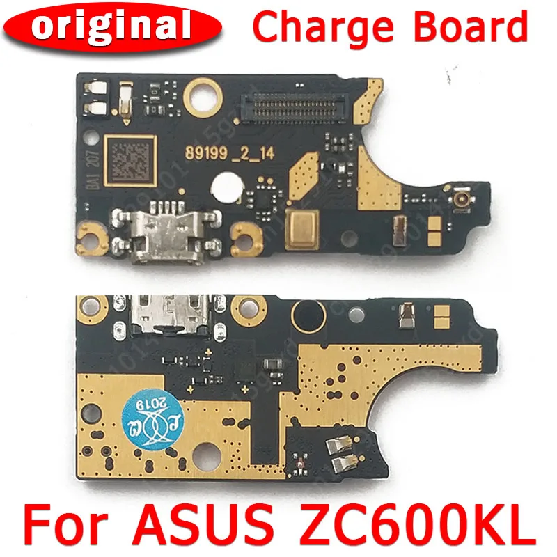 

Оригинальный USB-порт для зарядки ASUS ZenFone 5 Lite ZC600KL, печатная плата, разъем док-станции, гибкий кабель, запасные части