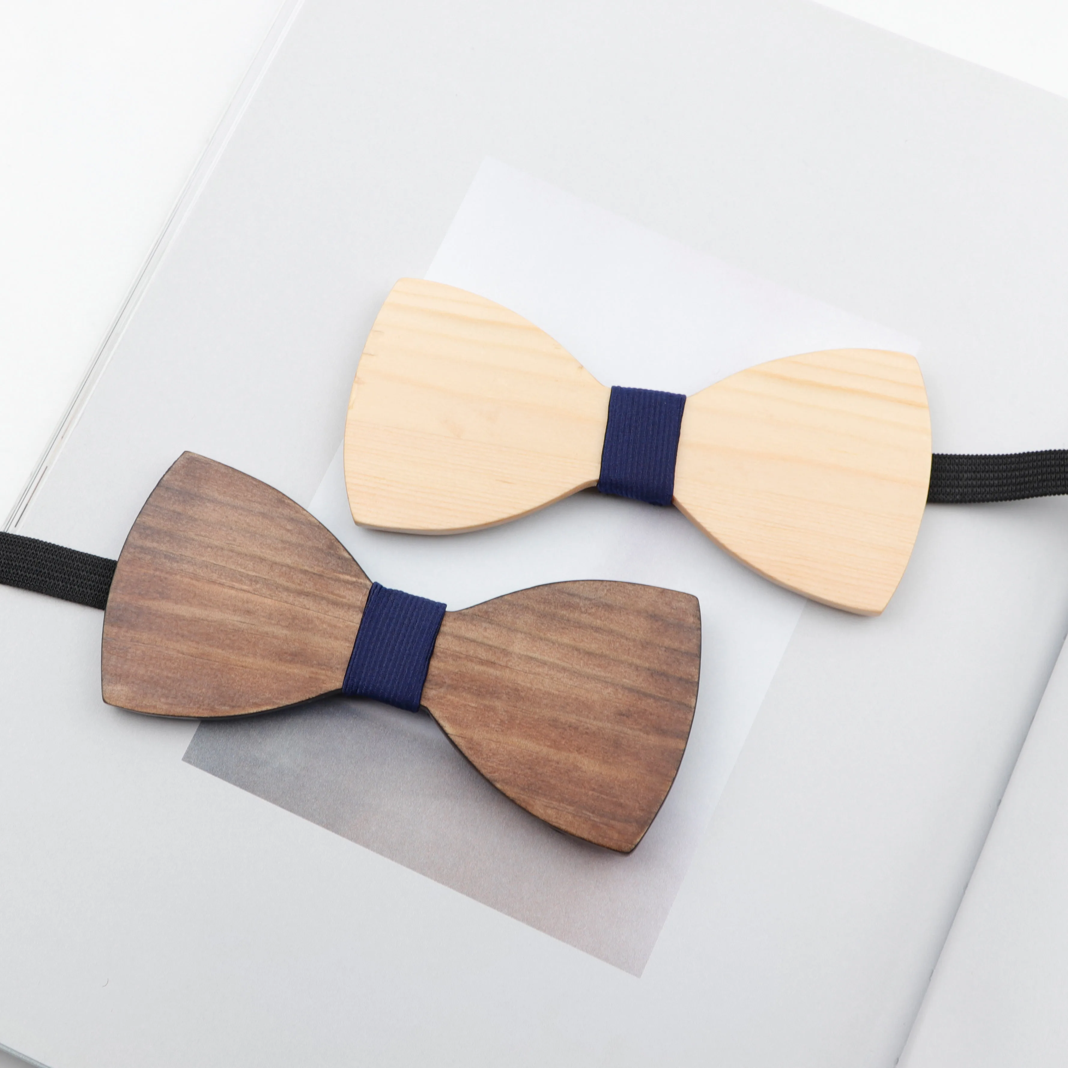 Деревянные галстуки-бабочки ручной работы из пробки 100% для мужчин уникальные