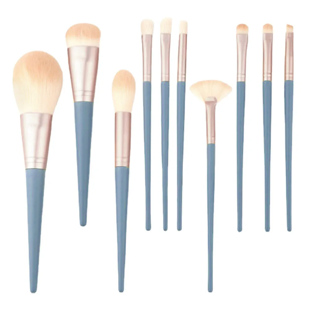 

10pcs Multi-function Makeup Brushes Eye Shadow Powder Brush Makeup Tools