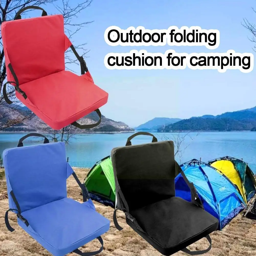 

New Canoe Kayak Chair Cushion Waterproof Stadium Chair For Hiking Fishing With Boating Comfortable Camping Tools Support Ba J9V2