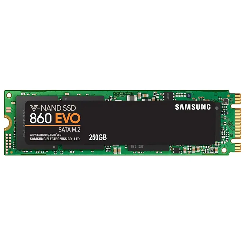 SAMSUNG SSD 860 EVO M.2 2280 SATA 250 ГБ 500 ГБ Внутренний твердотельный диск жесткий диск HDD M2 ноутбук Настольный ПК TLC PCLe M.2