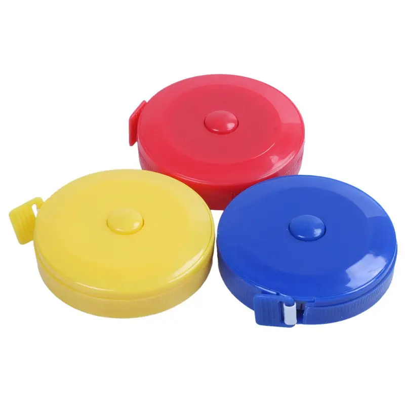 3 шт. выдвижная рулетка 150 см для шитья красного желтого и синего цвета|Рулетки| |