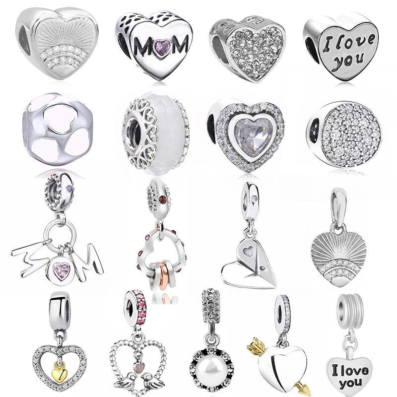 2 шт./лот блестящий амулет Ариэль-русалка кулон бусы подходит для прекрасного