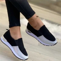 vulcanize shoes sneakers women shoes ladies slip on solid color sneakers for female sport mesh casual shoes for women 2021