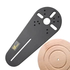 Круглый режущий джиг для Bosch Makita, электрический ручной триммер, деревообрабатывающий фрезерный круг, фрезерный паз, инструменты сделай сам