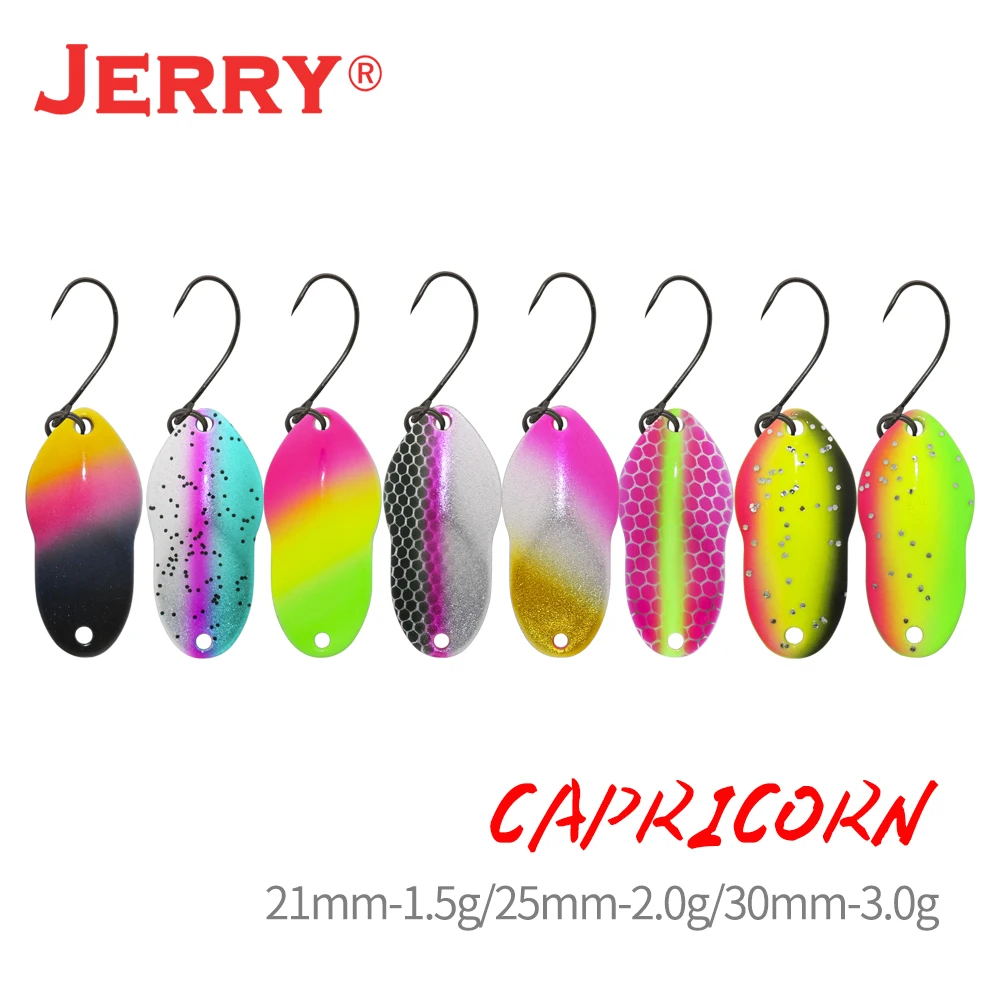Jerry Capricorn 2g 3g микро приманка для ловли форели набор ультрафиолетовые цвета
