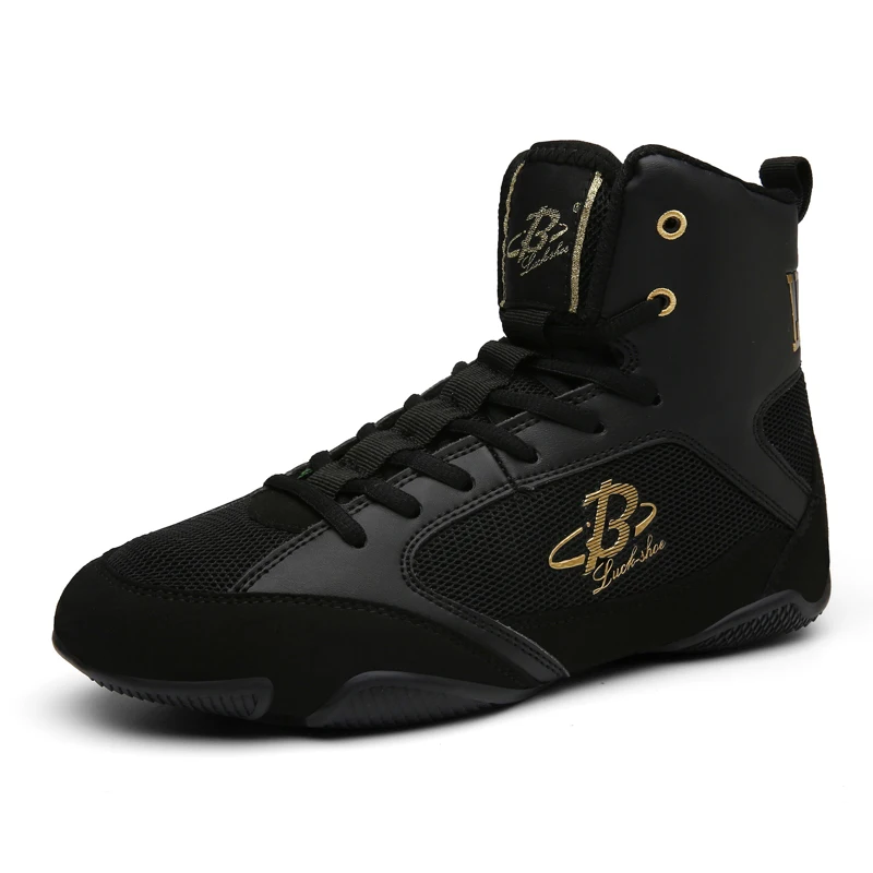 Профессиональная Обувь для борьбы боксерская обувь спортивная новый стиль