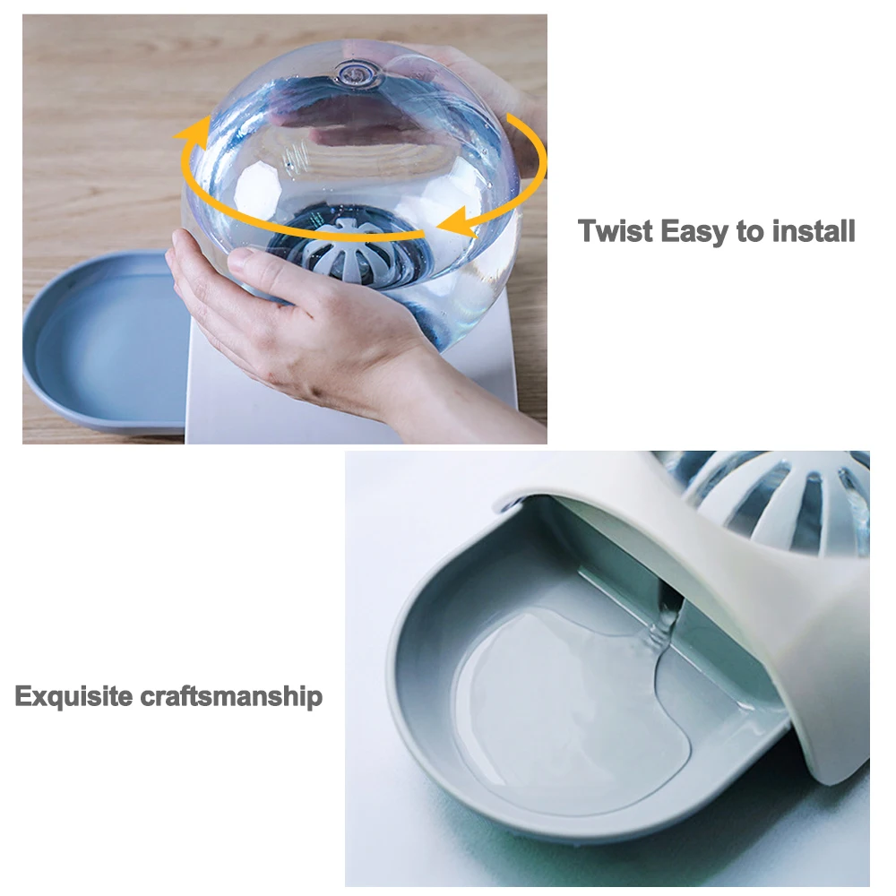 Домашние животные еда диспенсер воды для миски кормушка кошек портативная