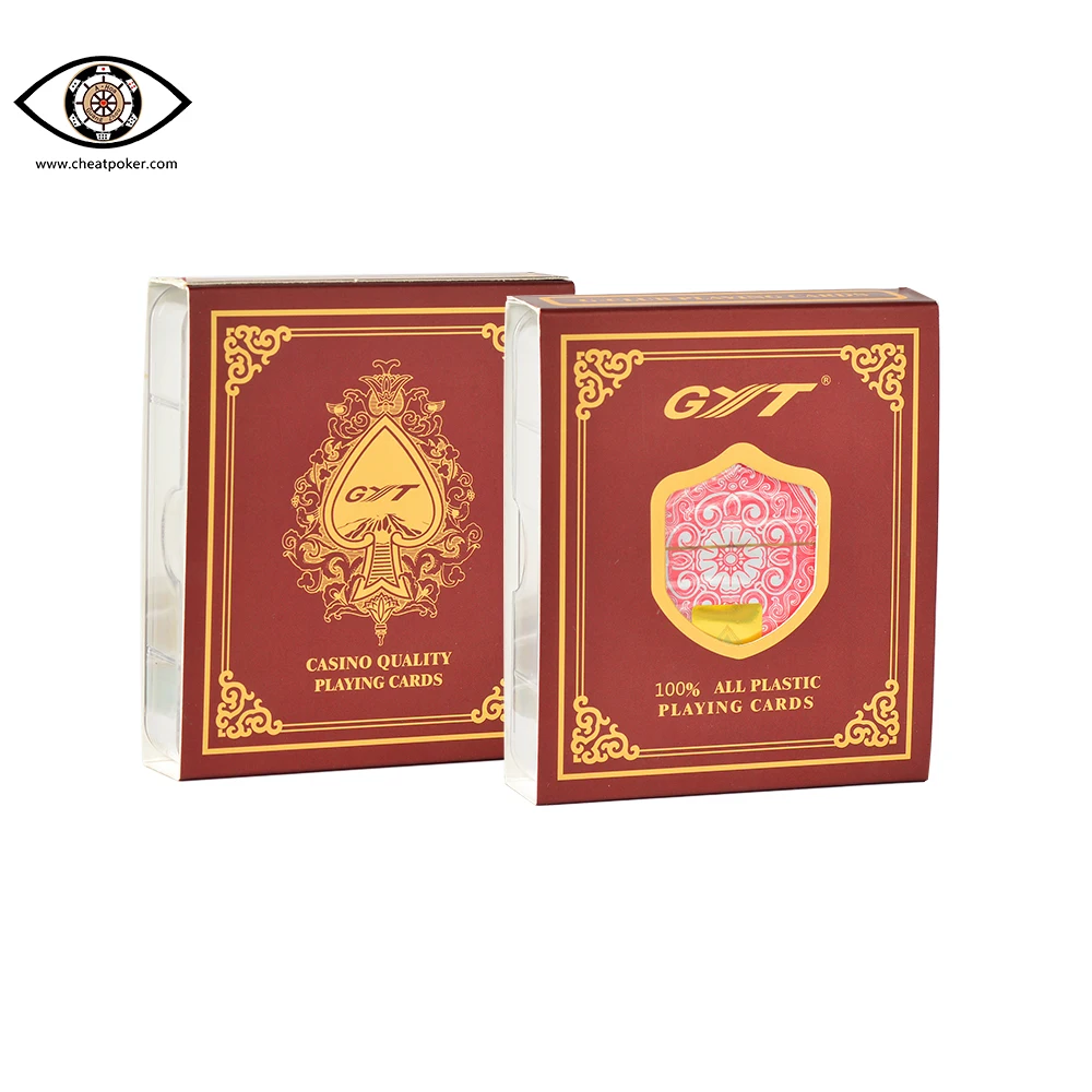 

Anti Cheat Poker For Analyzer GYT 609 Plastic Playing Cards Magic Tricks Deck Party Board Game Anti Cheating Device