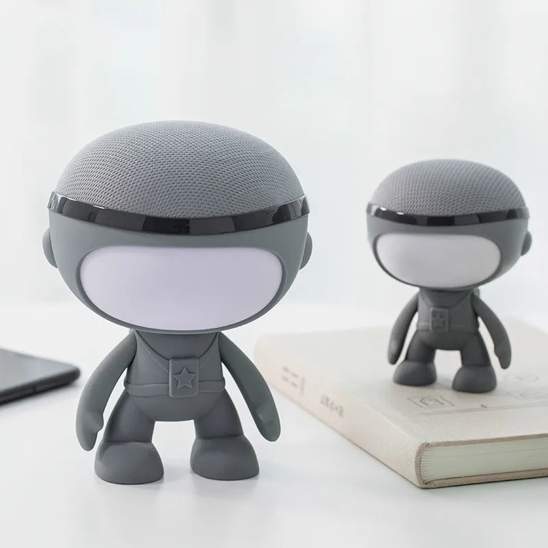 

Youpin Jordan&Judy Mini Bluetooth Wireless Speaker Astronaut Cartoon Bass Colorful LED Light Speaker Cool Stereo Subwoofer
