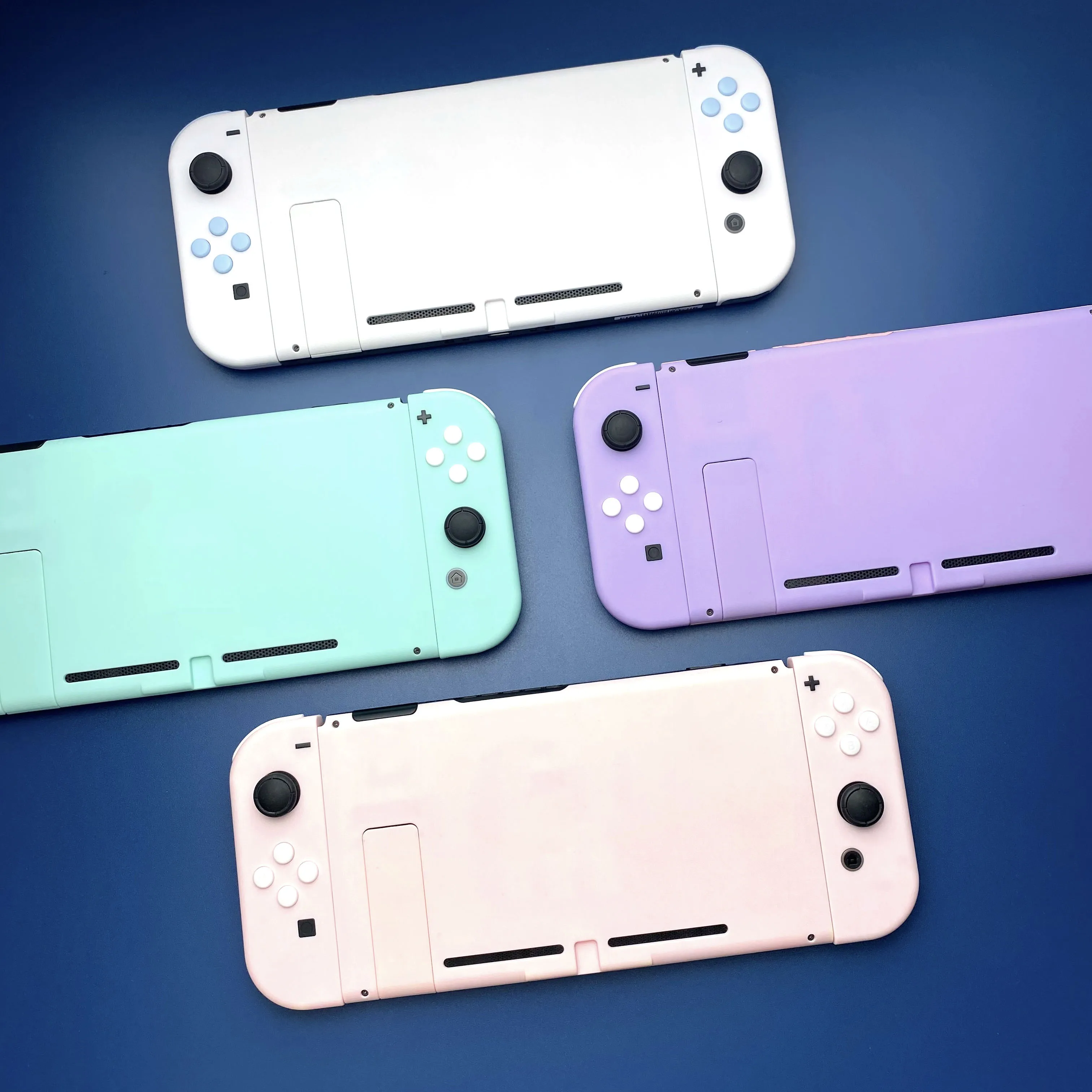 Корпус консоли переключателя NS DIY для Nintendos задняя пластина с сменный кронштейн