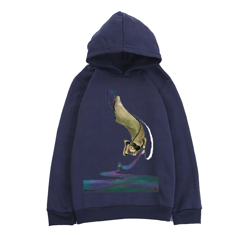 

Big Fish & Begonia chinese story goddess hoodies and sweatshirt hooded for kids for boys girls cotton long sleeve kids clothes
