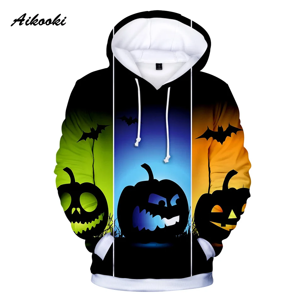 

New Halloween 3D Print Hoodies Men/Women autumn winter Happy Halloween Party Cool hip hop Fashion Sweatshirts hoody Polluver
