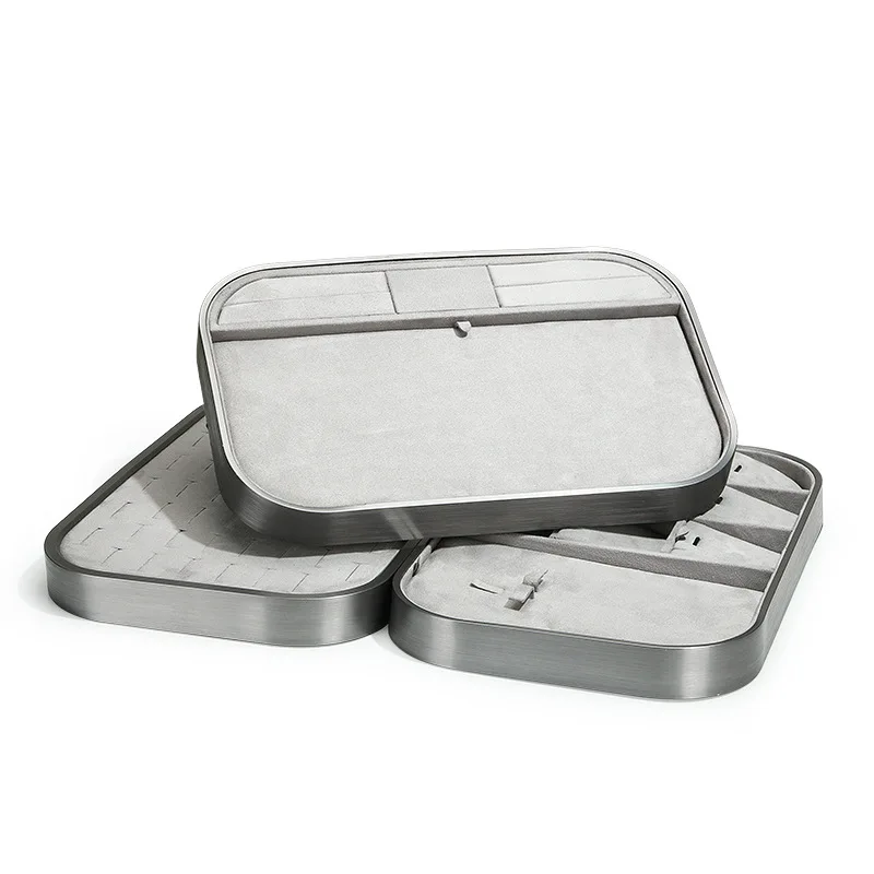 New Jewelry Display Plate Metal Frame Ring Pendant Jewelry Display Display Pallet Jewelry Placement Spot