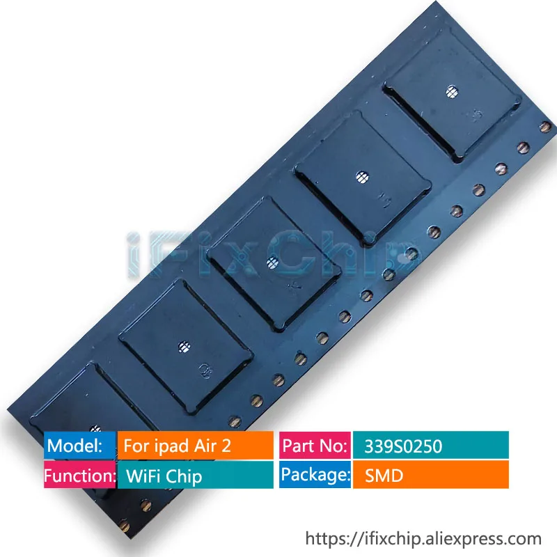 2 шт./лот 339S0250 высокой температуры модуль Wi Fi для ipad air ipad6 U7500 Fi/BT wifi версия чип