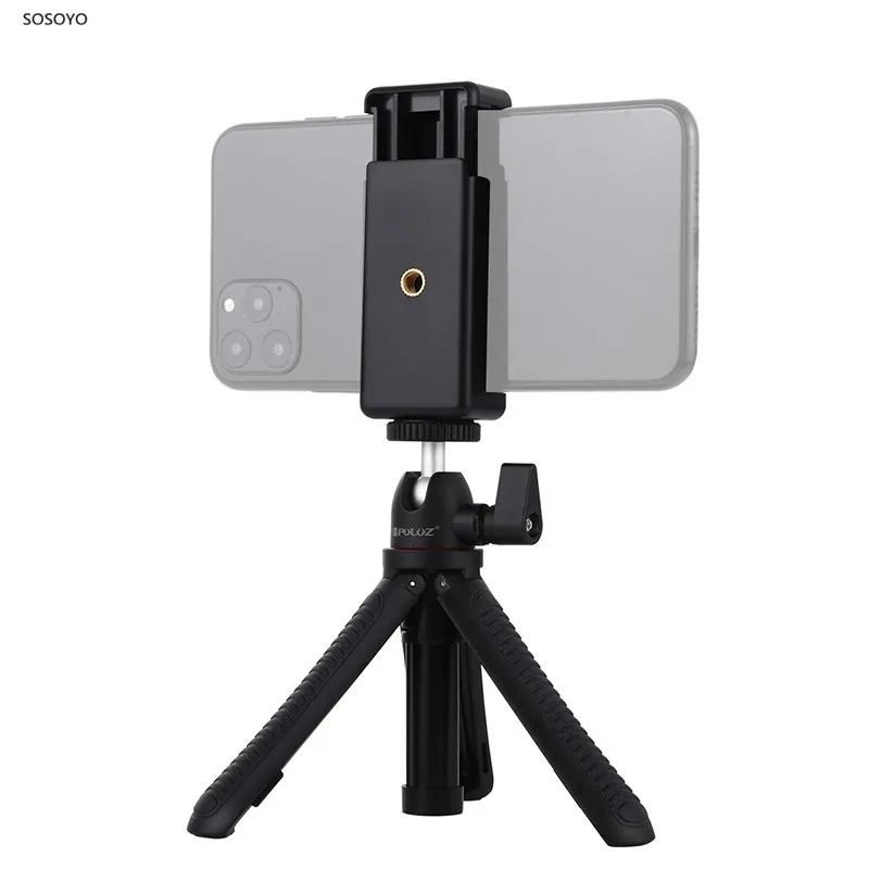 

Extend Tripod Selfie Sticks Phone Clamp Mount Adopter with Long Screw Set For Gopro Insta360 one x DJI Osmo Action Camera