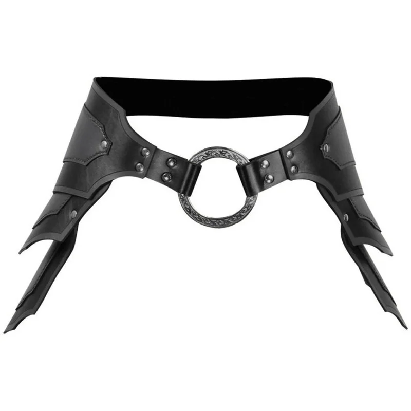 Головка резные ремень из металла и кожи средневековый костюм для реалистичных