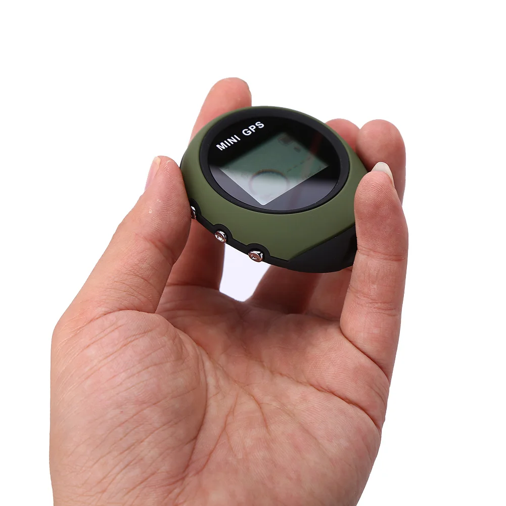 Мини GPS приемник навигация ручной локатор Finder USB Перезаряжаемый с компасом