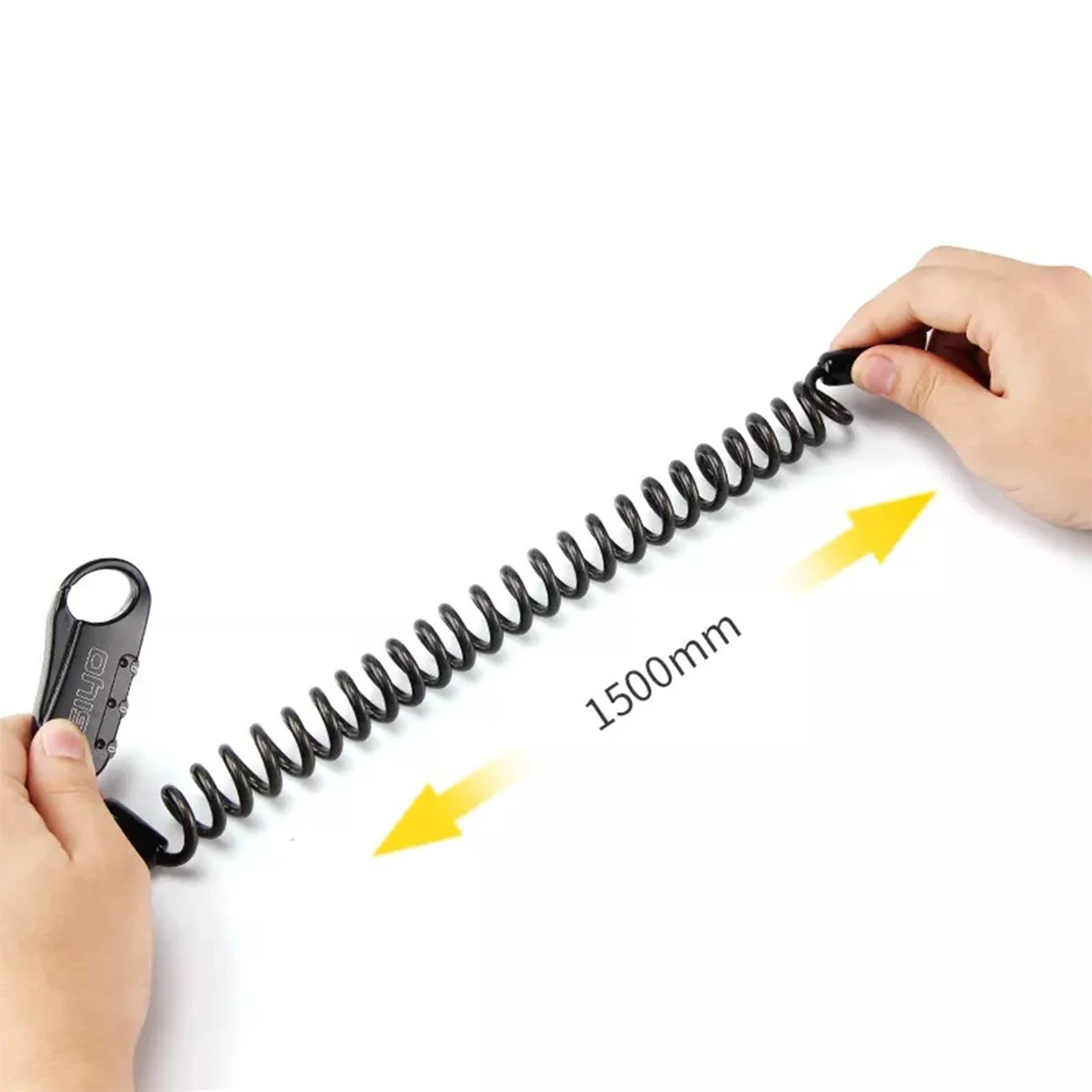 

Mini Portable Bicycle Lock Anti-Theft 3 Digit Bicycle Spring Combination Cable Lock Travel Luggage Locks Helmet Lock