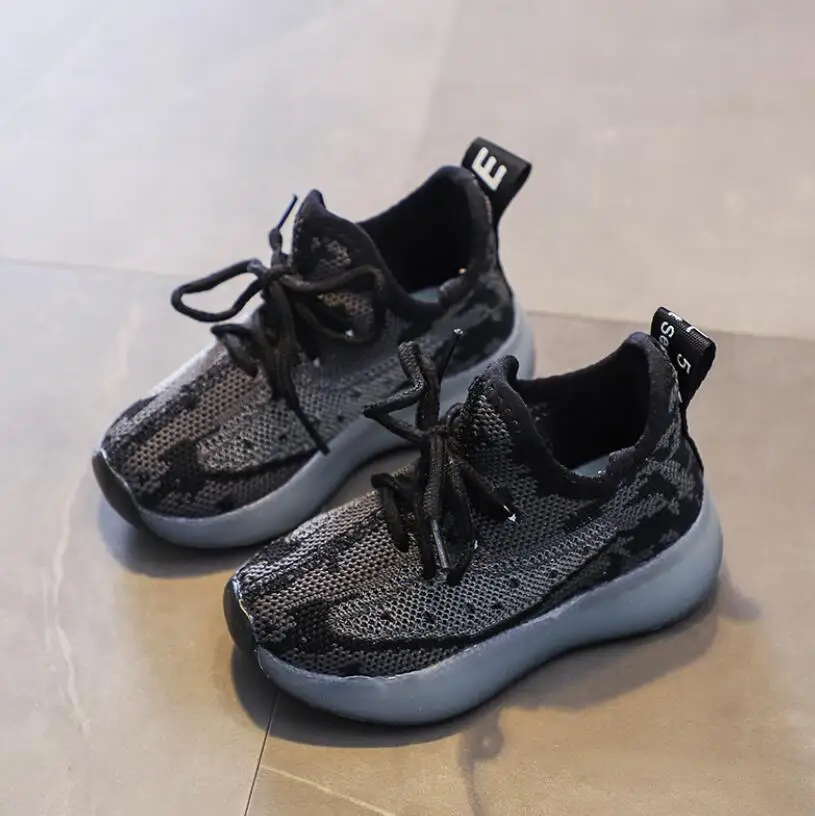 Новинка Весенняя модная дышащая Спортивная обувь для отдыха детская беговая