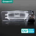 GreenYi 170  HD 1080P Автомобильная камера заднего вида для KIA K5 K4 KX5 OPTIMA Lotze 2011 2013 2014 Ночное видение Реверсивный 4-контактный разъем для парковки автомобиля AHD