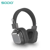 Беспроводные наушники SODO 1003, Bluetooth-совместимая стереогарнитура 5,0, Проводные Беспроводные наушники, складные, с микрофоном, с поддержкой TF/FM