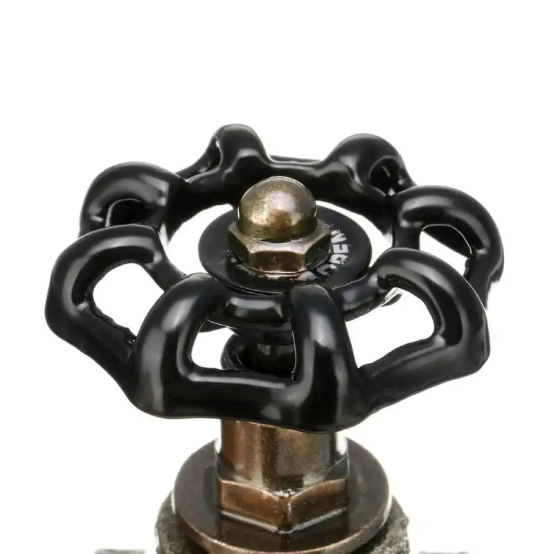 

Style Iron Valve Vintage Lamp NEW 1/2 Inch Stop Valve Light Vintage Steampunk Switch With Wire For Water Pipe Lamps Lamp Loft