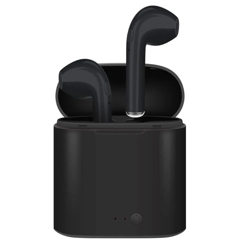 Беспроводные наушники i7s Tws Bluetooth Air вкладыши гарнитура с зарядным устройством для