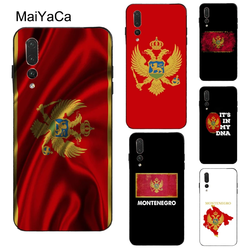 MaiYaCa Черногория флаг чехол для Huawei Честь 7A Pro 7C 8A 8C 8S 8X 9X 9 10 Lite 20 10i Y6 Y7 Y9 2019