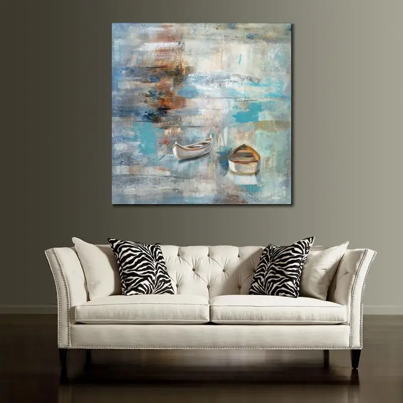 Картина маслом для пейзажа онлайн тихая морская Сильвия Василева картина