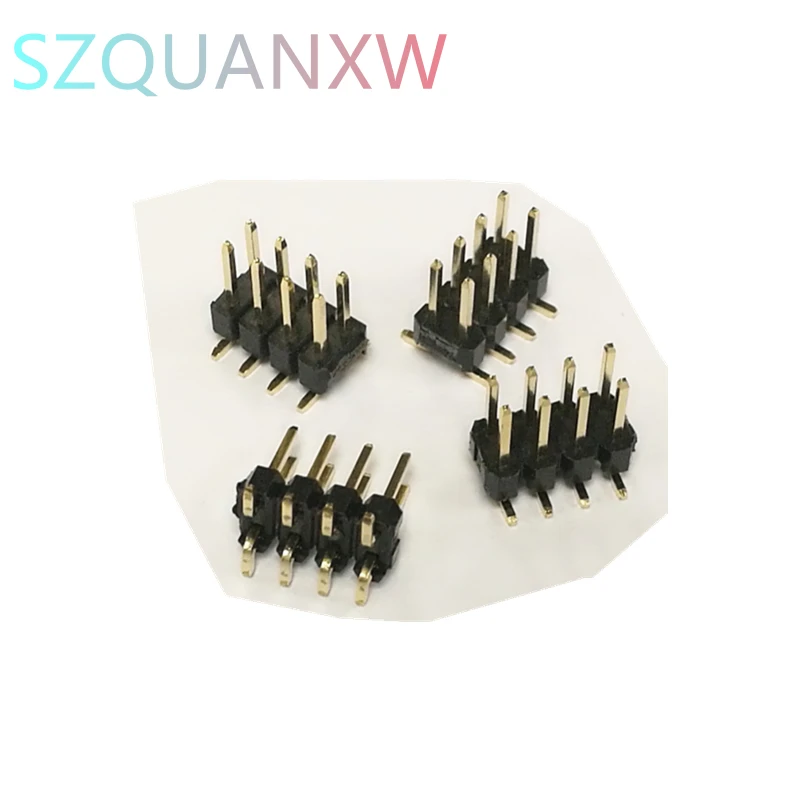 10PCS SMD SMT 2*2/3/4/5/6/7/8/9/10/12/16/20/40/ PIN double row male PIN HEADER 2.54MM PITCH Strip Connector 2X/6/8/10/20