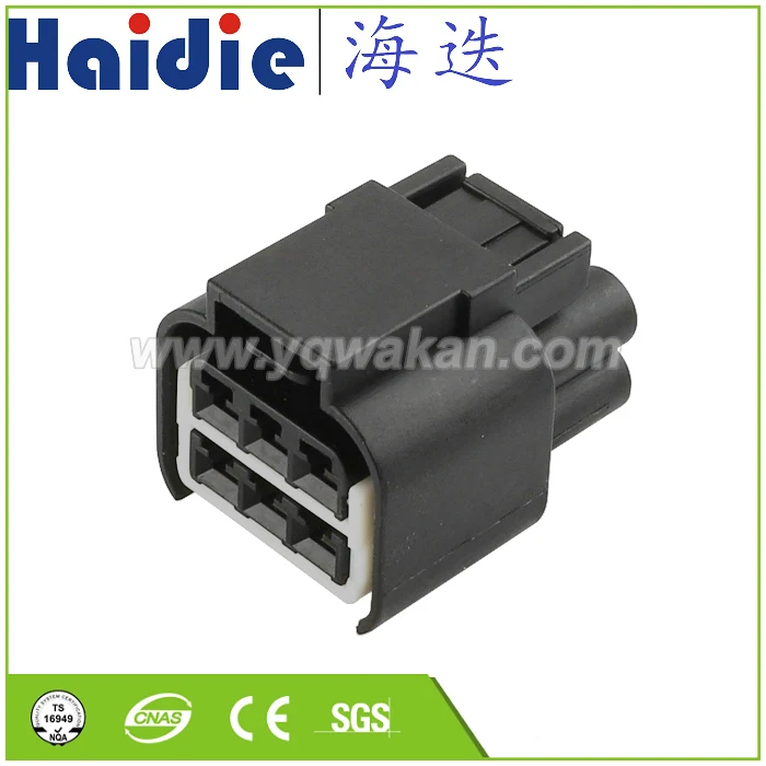 

Free shipping 2sets 6pin Auto Electronic connector 936257-2