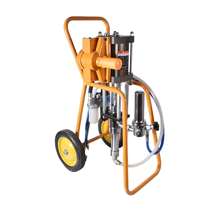 

GP1234 Pneumatic Plunger High Pressure Airless Spraying Machine Paint Sprayer Machine With Spray Gun 5.6L/min 0.4-0.6MPa 34:1