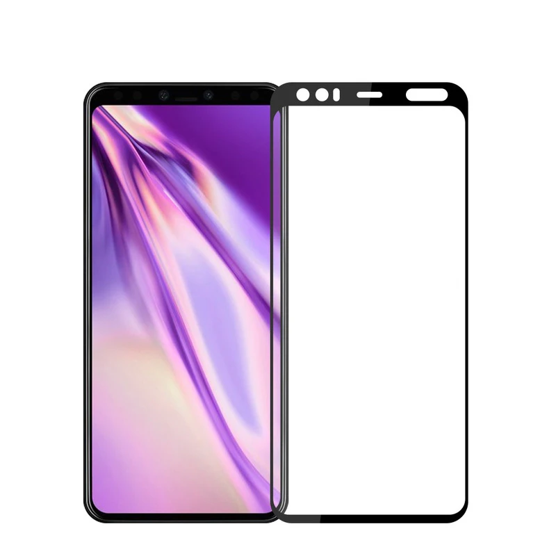 Полное покрытие экрана Защитная пленка стекло для Google Pixel 4 Полный Клей