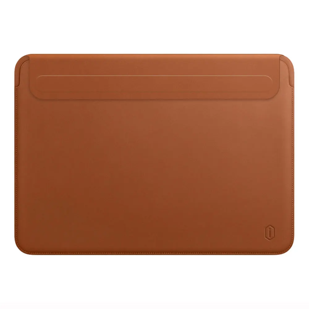 

WiWU New Laptop Sleeve for MacBook Pro 13 A2289 A2251 A2159 A1989 Waterproof PU Leather Laptop Bag for MacBook Air 13 A2179 2020