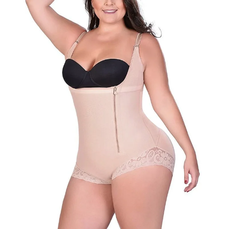 

Fhapewear Body Shaper For Women Open Bust Tummy Control Butt Lifter Bodysuits Waist Trainer Tummy Control Panties