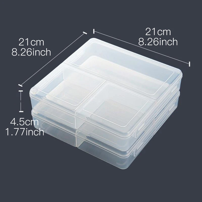 Японский стиль пластиковый кухонный ящик для хранения свежее разделение