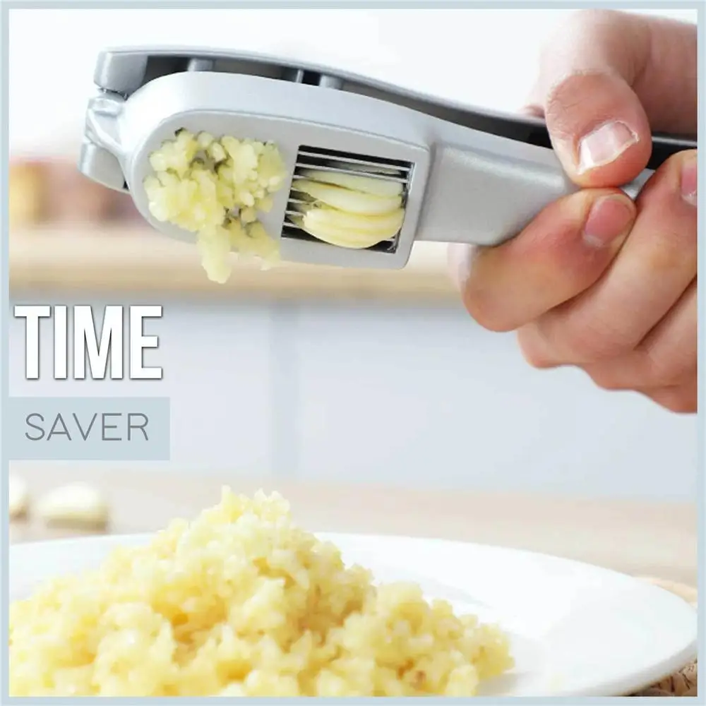 2 в 1 пресс для чеснока мясорубка и ломтик алюминиевая дробилка Мясорубка аппарат