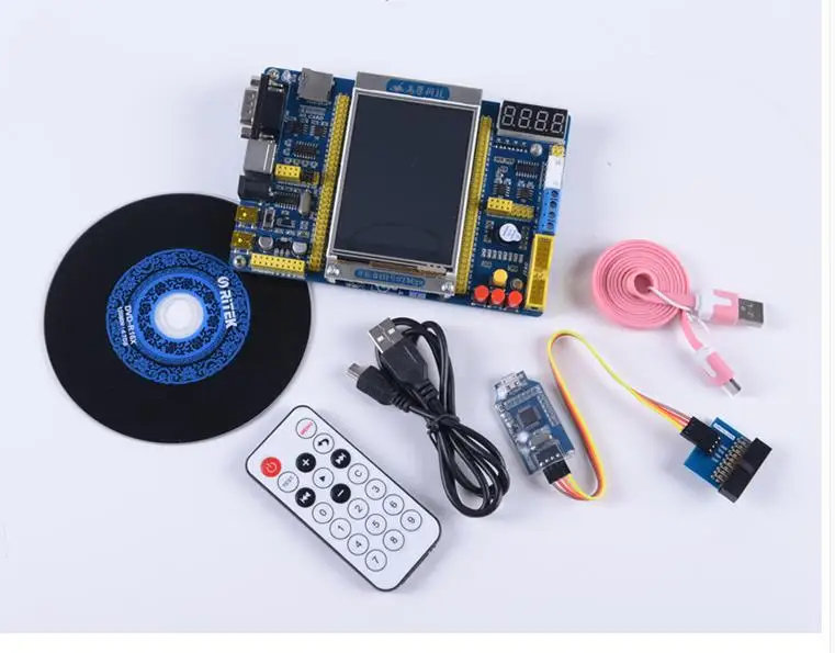 Плата разработки STM32 Stm32f103zet6 плата Arm обучающая Экспериментальная с встроенным